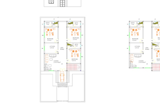create architectural and structural 2d autocad drawings